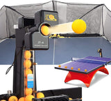 ZXMT Ping Pong Robot Automatic Table Tennis Robot Machine Ping-Pong Home Practicing Training Exercise