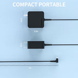 45W 20V 2.25A Power Adapter for Lenovo IdeaPad Flex 4 5 1130 1470 1570 110 320 330 100 100S 110S 330S for Yoga 710 100S-14IBR 710-14IKB 710-14ISK 710-15ISK PA-1450-55LL ADL45WCC Laptop Charger