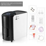 1L-7L/min Adjustable Oxygen Concentrator Machine for Home and Travel Use
