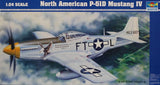 Trumpeter 1:24 North American P-51 D Mustang IV Plastic Model Kit #02401