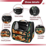 Halloween Pet Carrier Airline Approved Pet Carrier Bag Dog Carrier for Small Medium Cats Dogs Puppies Kitten